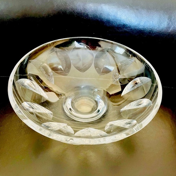 Lead Chrystal Dish - Picture 4 of 5